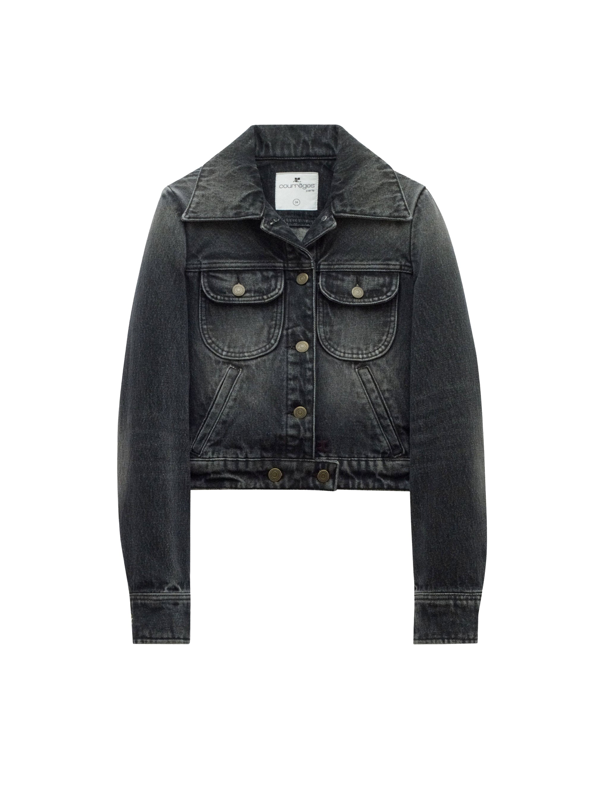 Denim Jacket - Stonewashed Grey