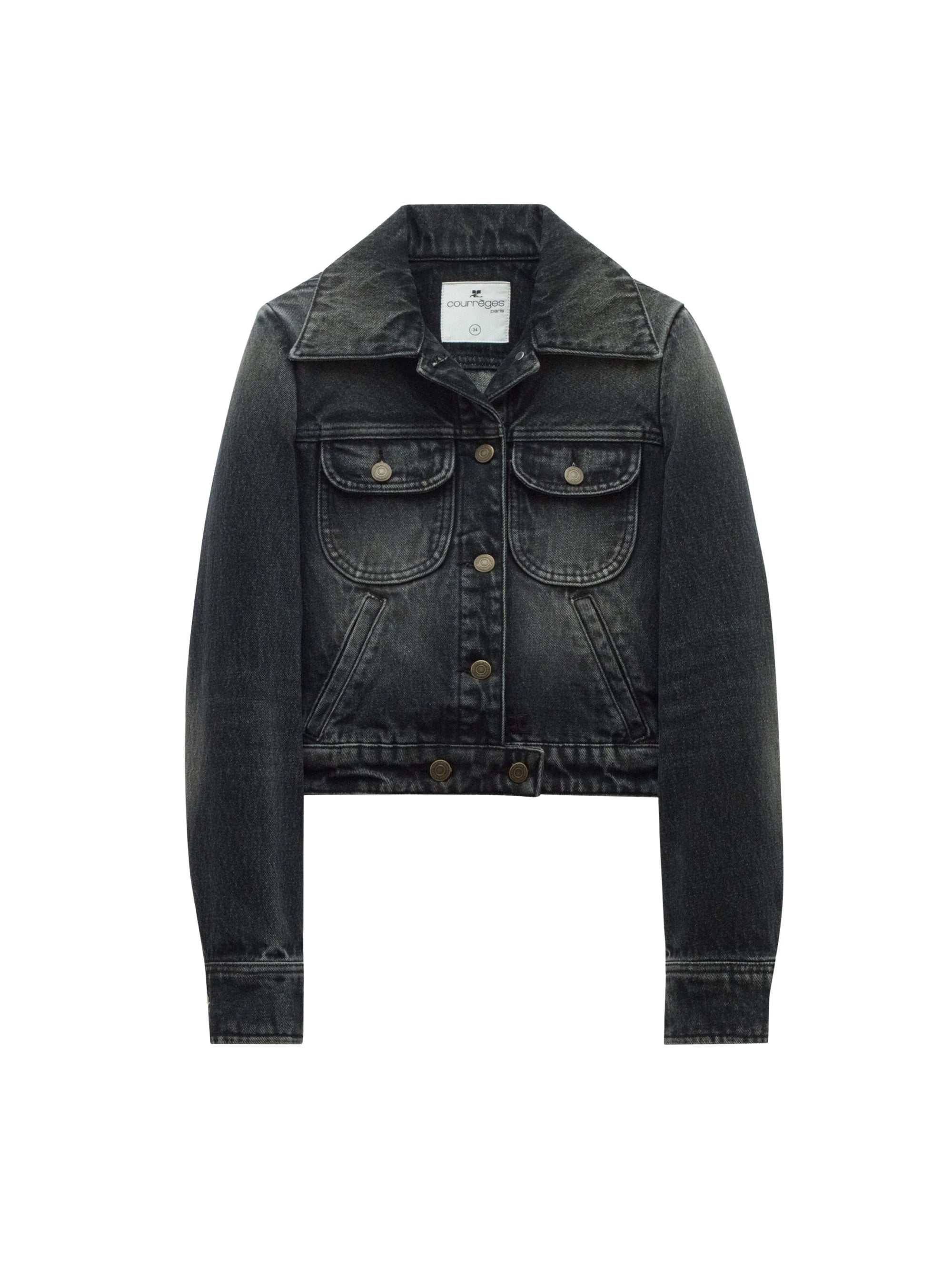 Denim Jacket - Grey