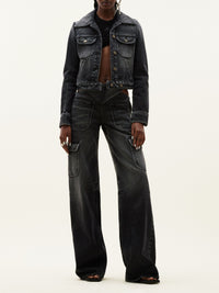 Denim Jacket - Grey