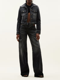 Denim Jacket - Stonewashed Grey