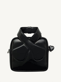 Loop leather Bag - Black