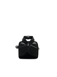 Loop leather Bag - Black