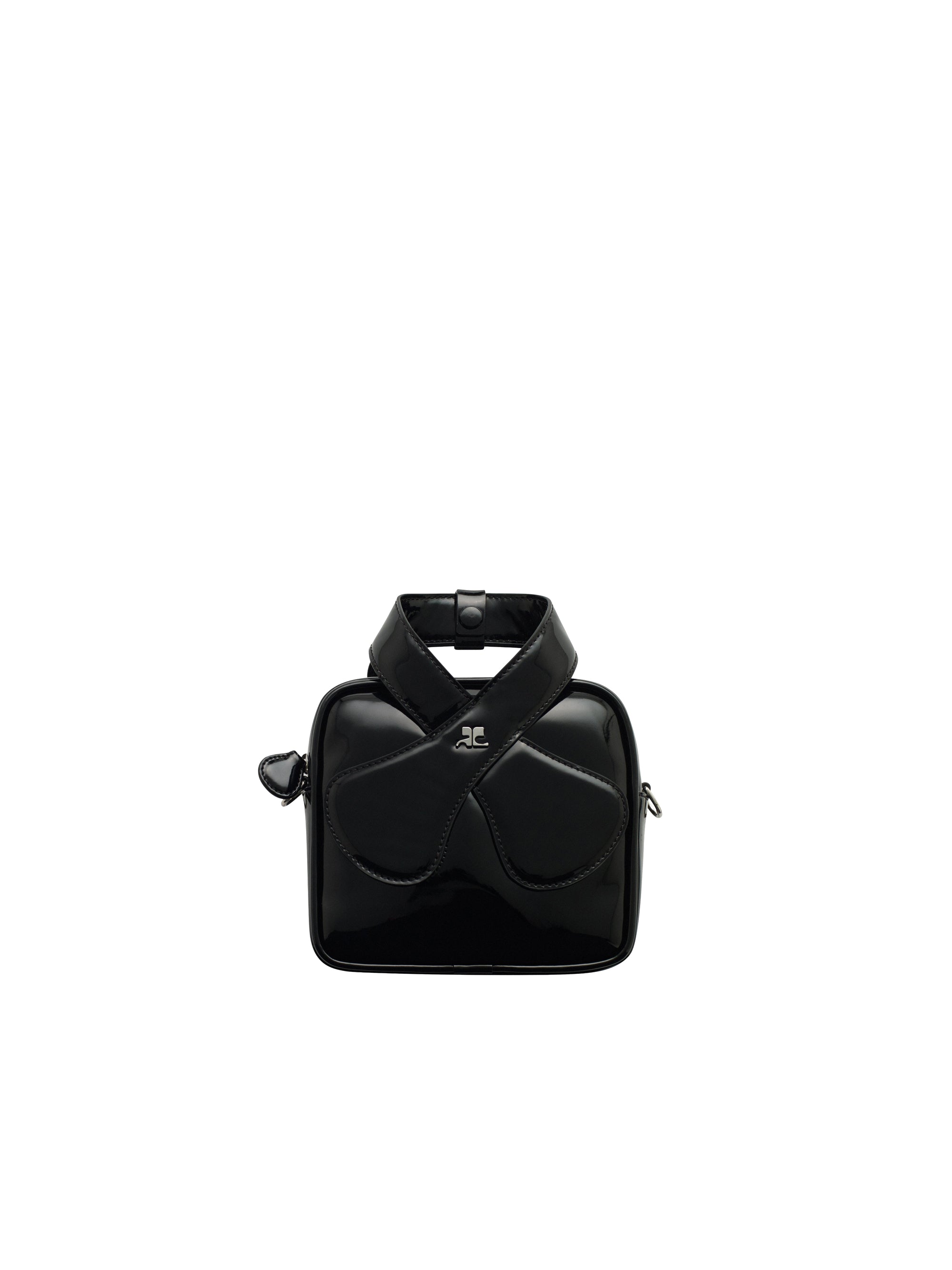 Loop leather Bag - Black