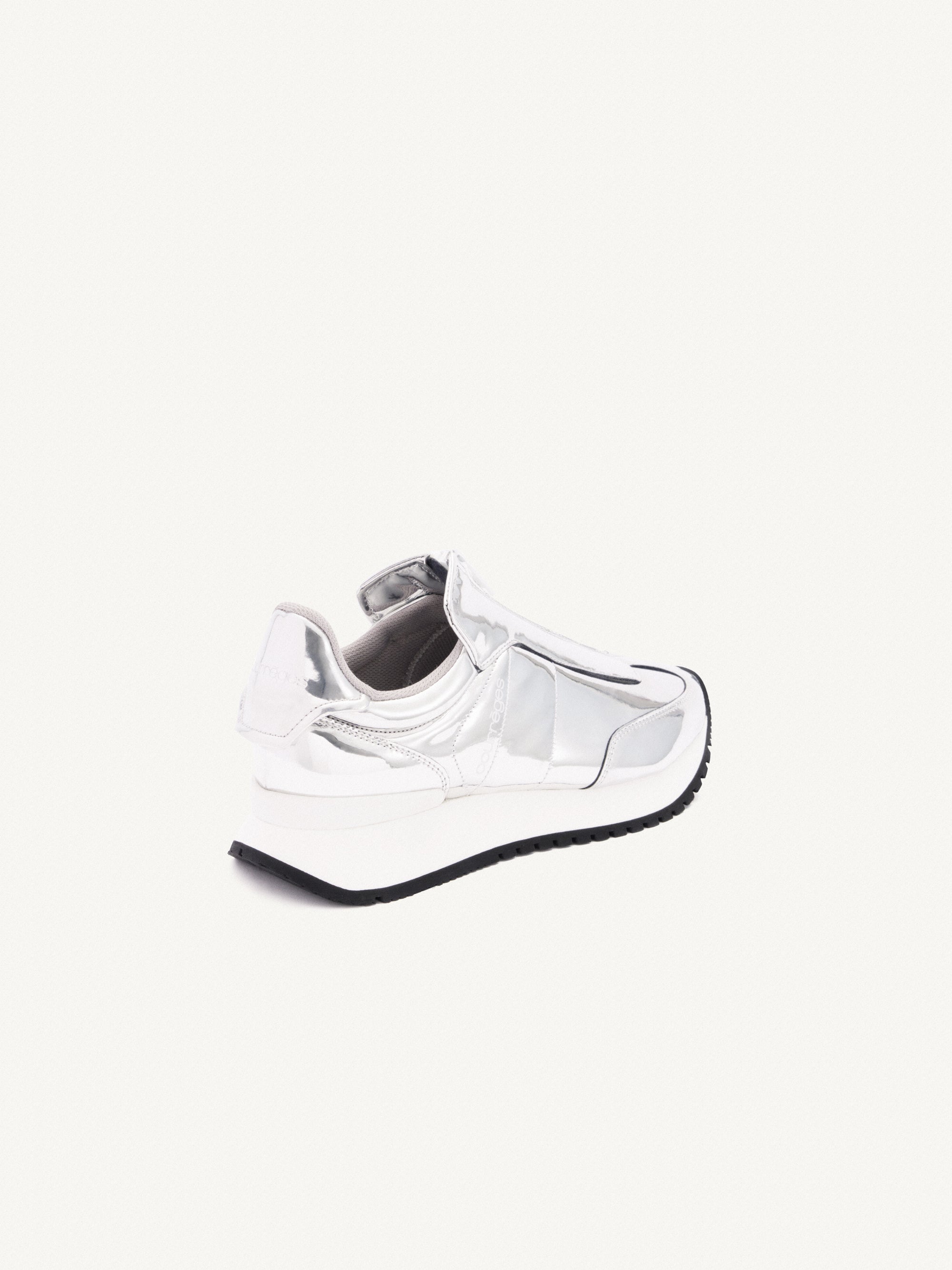 Miror zipped Sneakers - Silver