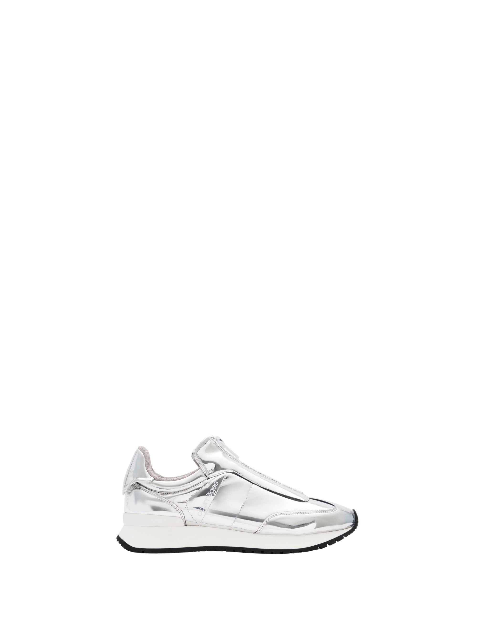 Miror zipped Sneakers - Silver