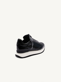 Zipped Sneakers - Black