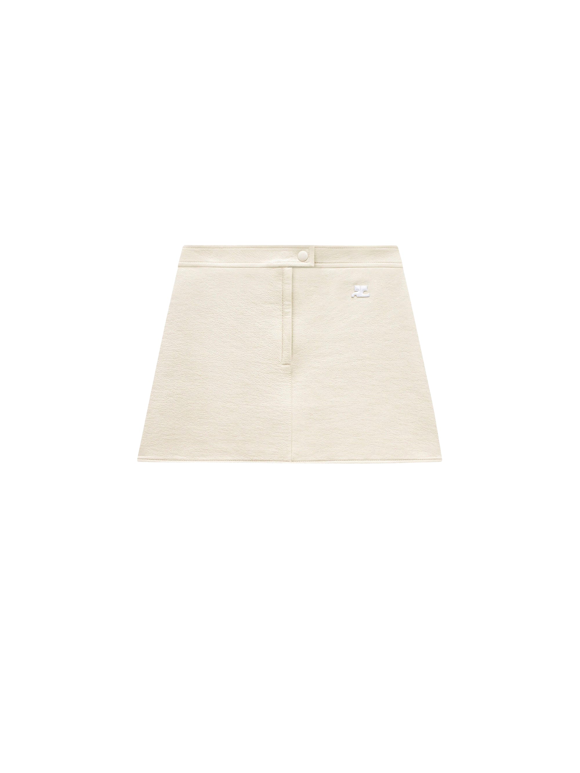 Vinyle reedition Skirt - Off-white