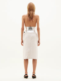 Heritage wool Skirt - Grey