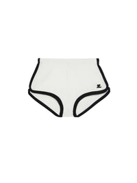 Mini contrast Short - White & Black