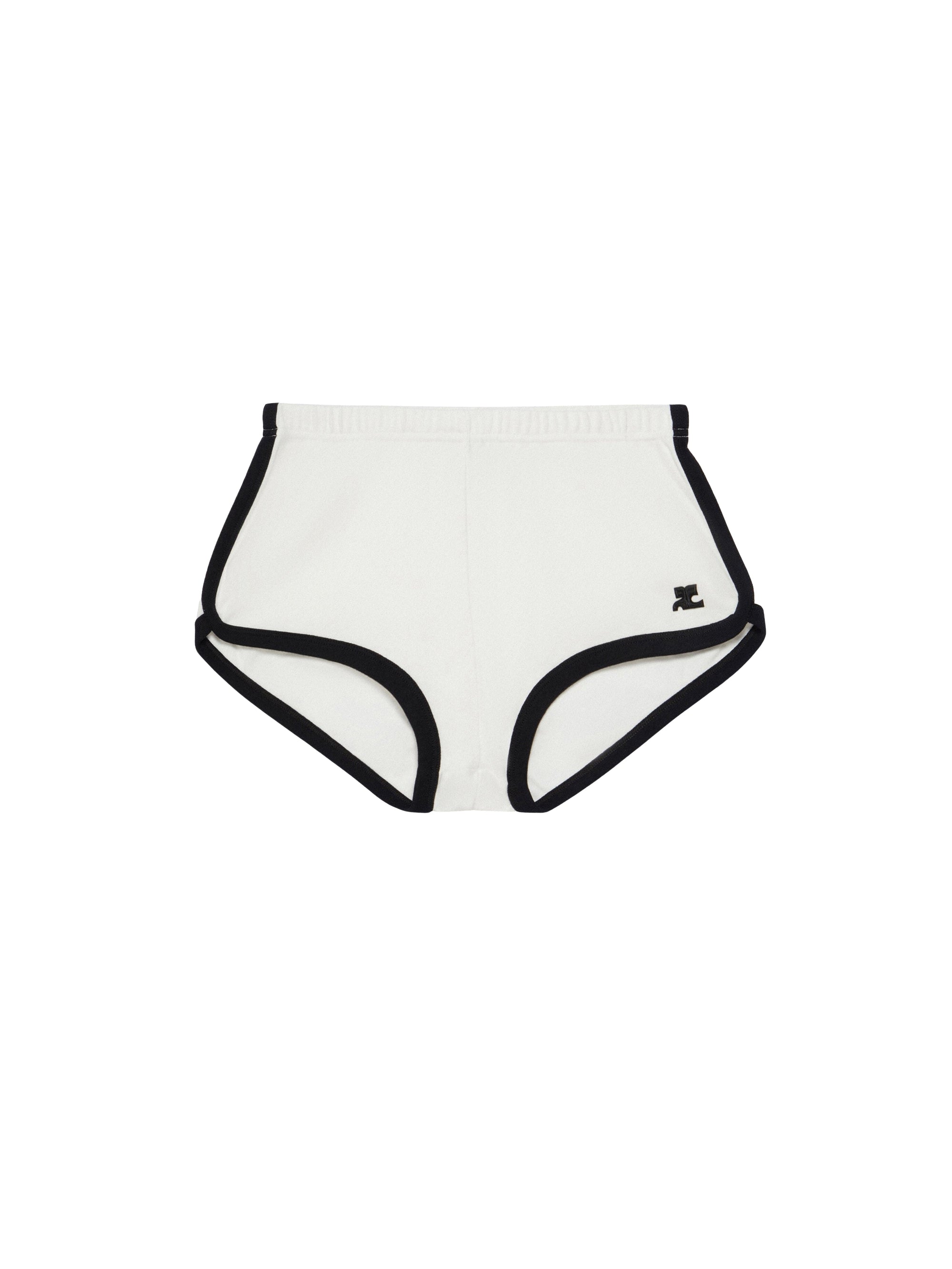 Mini contrast Short - White & Black
