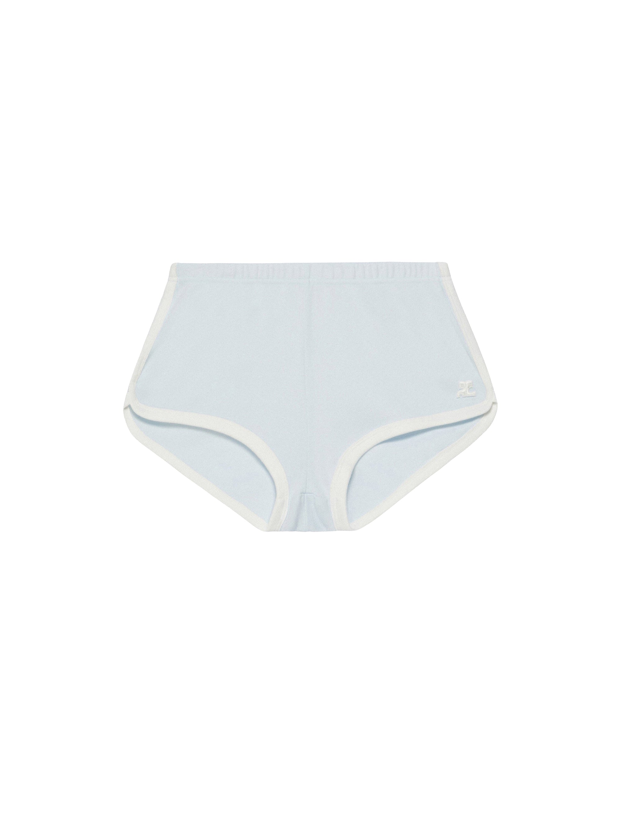 Jersey Mini Shorts - Blue