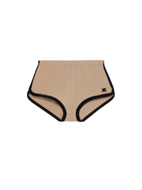 Mini contrast Short - Sand & Black