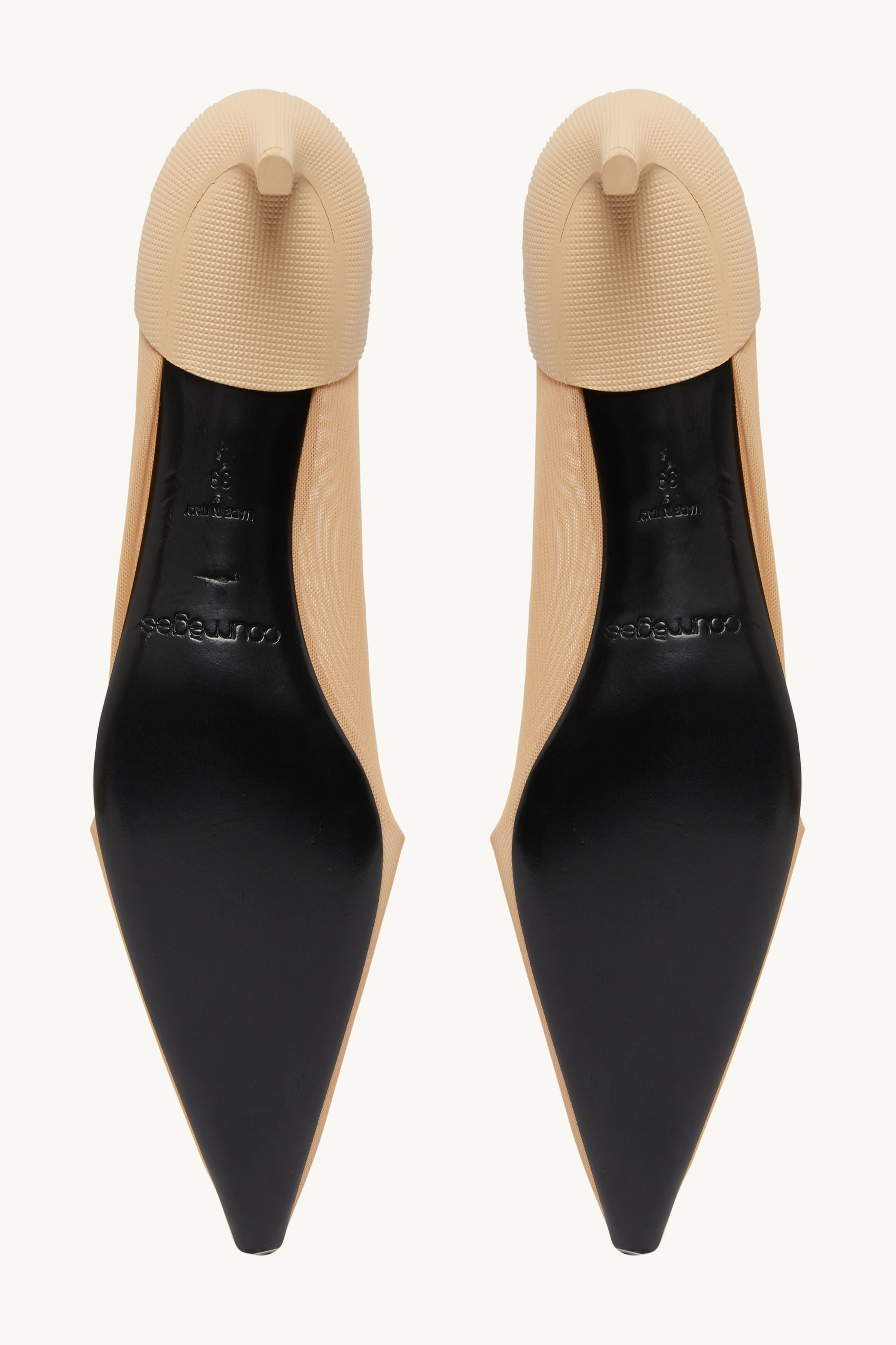 Diving mesh Pumps - Dune