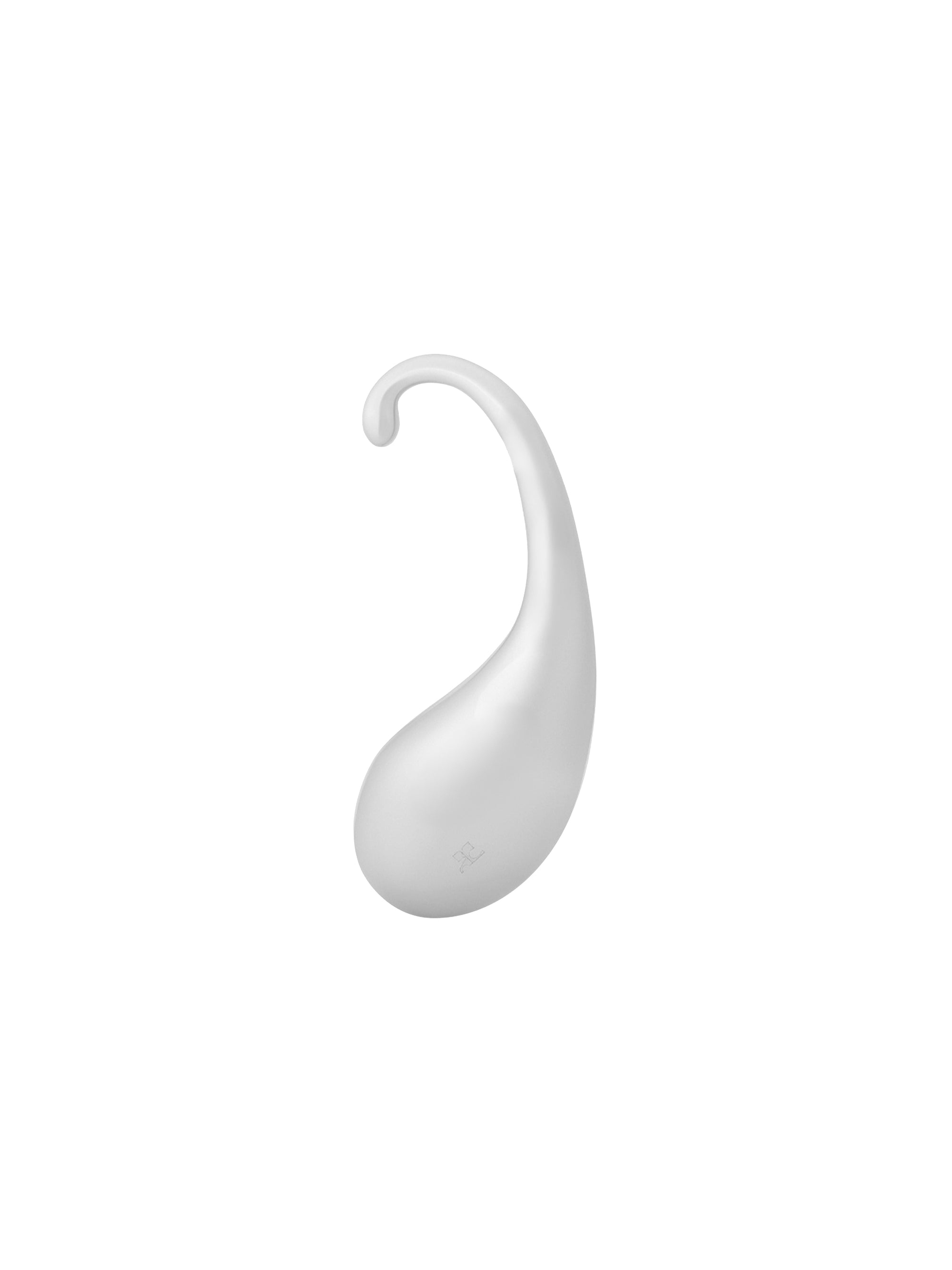 Drop metallic Earcuff - Silver