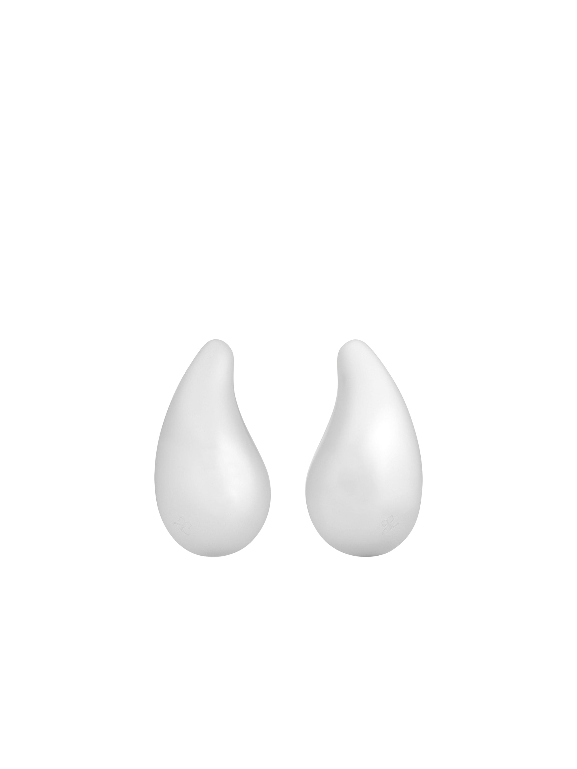 Drop metal Earrings - Silver