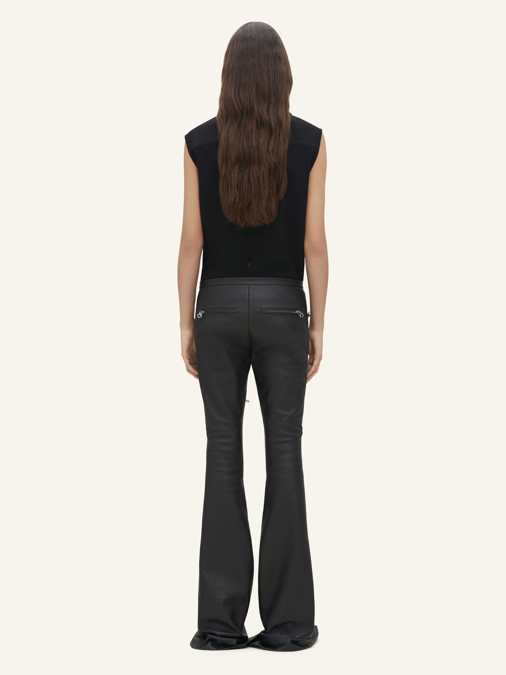 Modular tech crepe Shirt - Black
