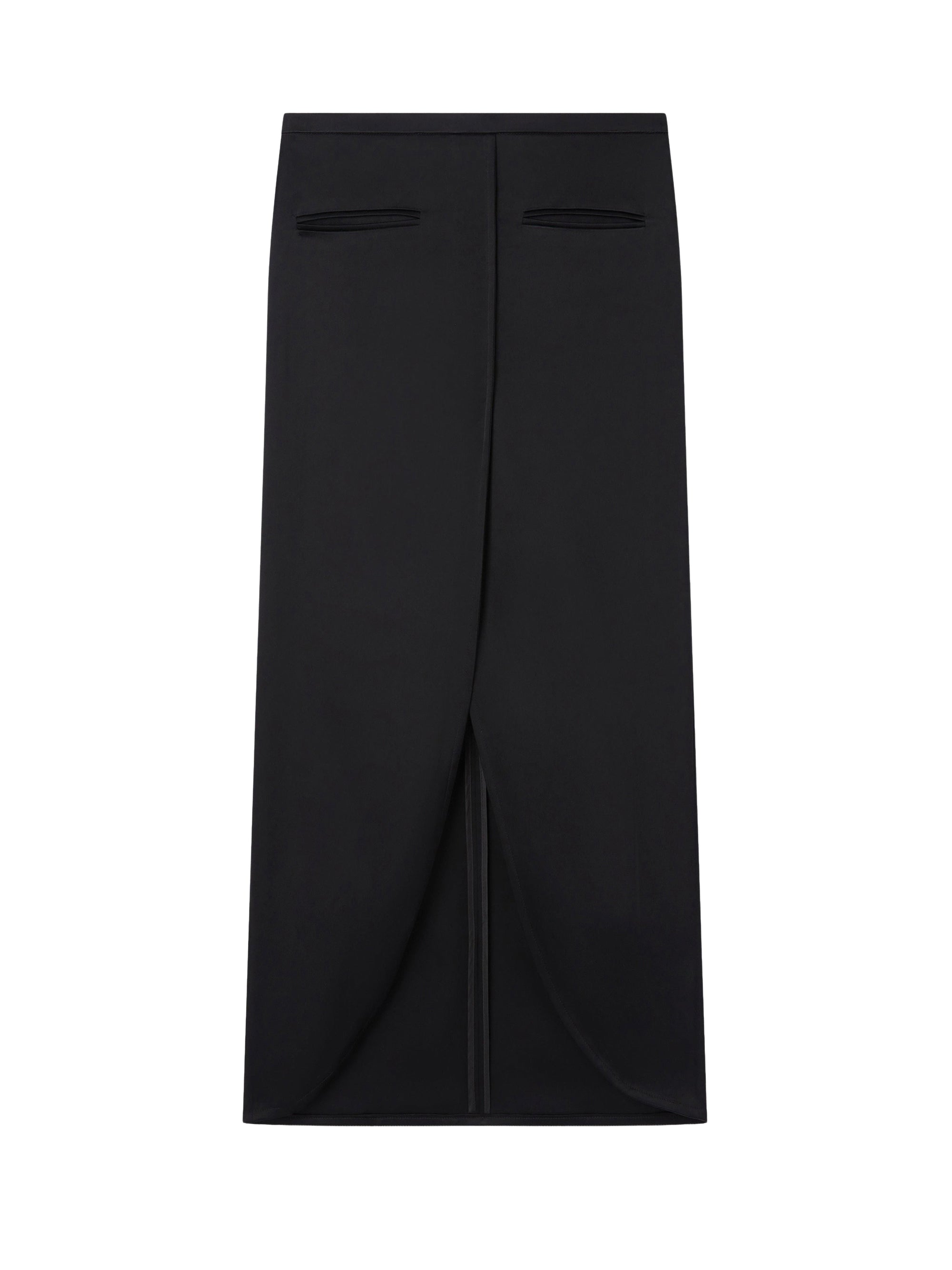 Ellipse tailored long Skirt - Black