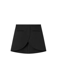 Ellipse twill mini Skirt - Black