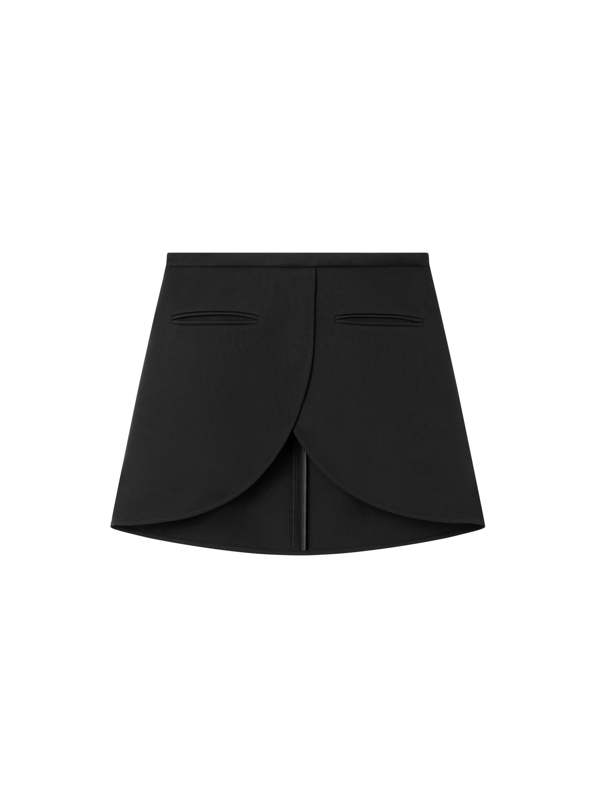 Ellipse twill mini Skirt - Black