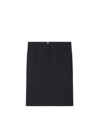 Workwear twill Skirt - Black