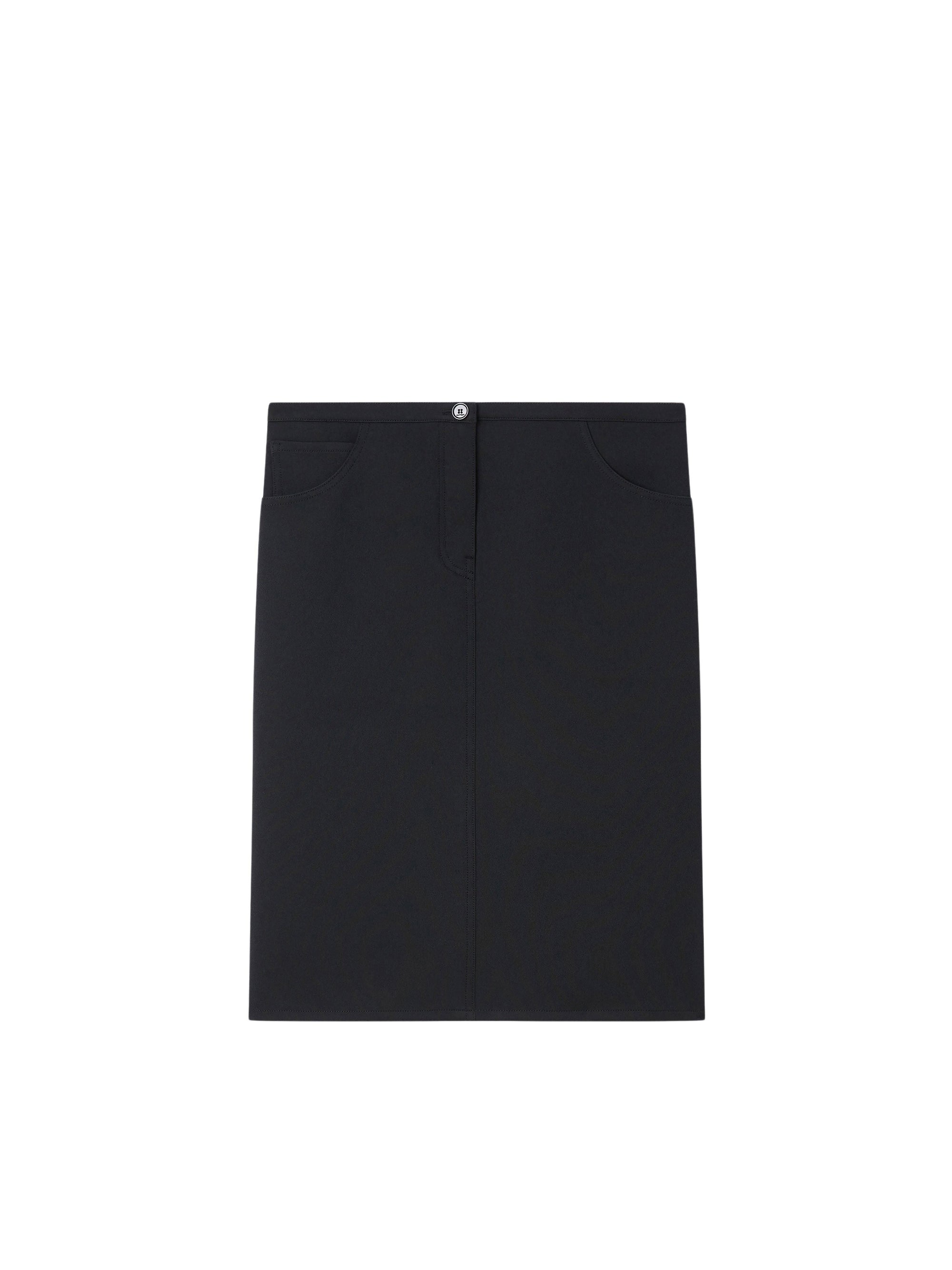 Workwear twill Skirt - Black