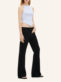 Heritage tailored bootcut Pant - Black