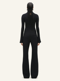 Heritage wool tailored Pant - Black