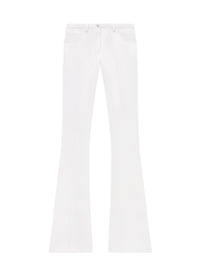 Relax twill bootcut Pant - Ecru