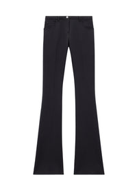 Relax twill bootcut Pant - Black