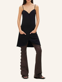 Ellipse Short Dress - Black