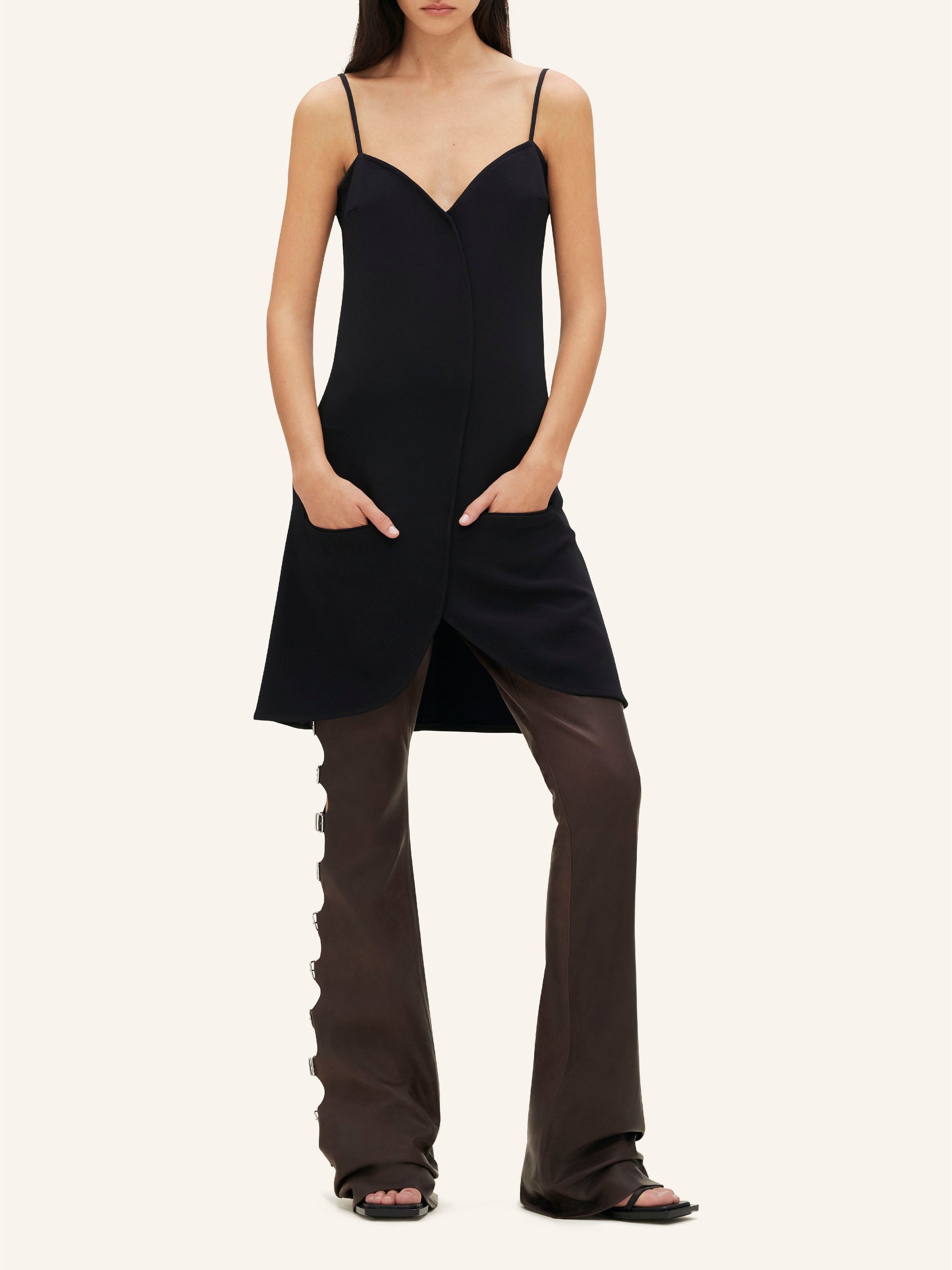 Ellipse Short Dress - Black