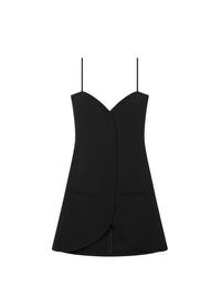 Ellipse Short Dress - Black