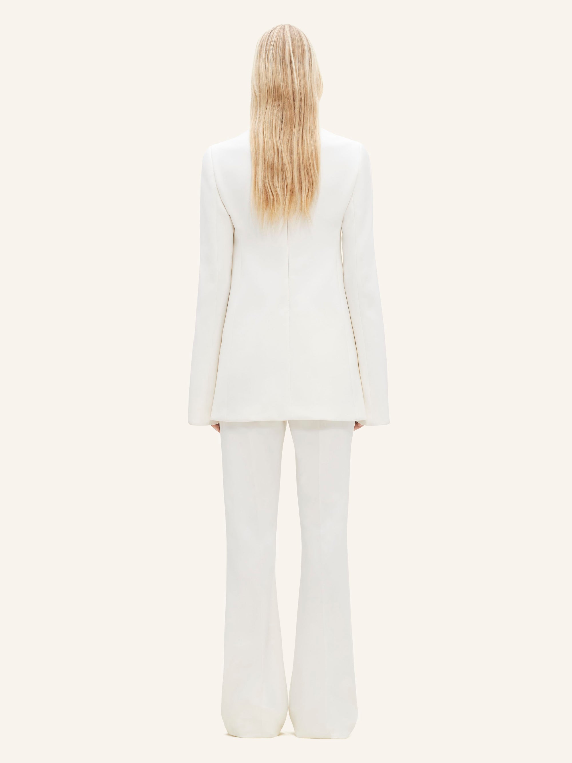 Cut out tailored Tunic - Heritage White