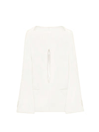 Cut out tailored Tunic - Heritage White
