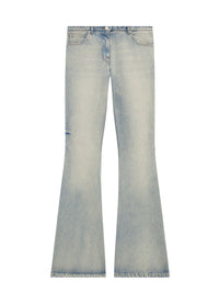 Relax denim bootcut Pant - Light Blue Wash