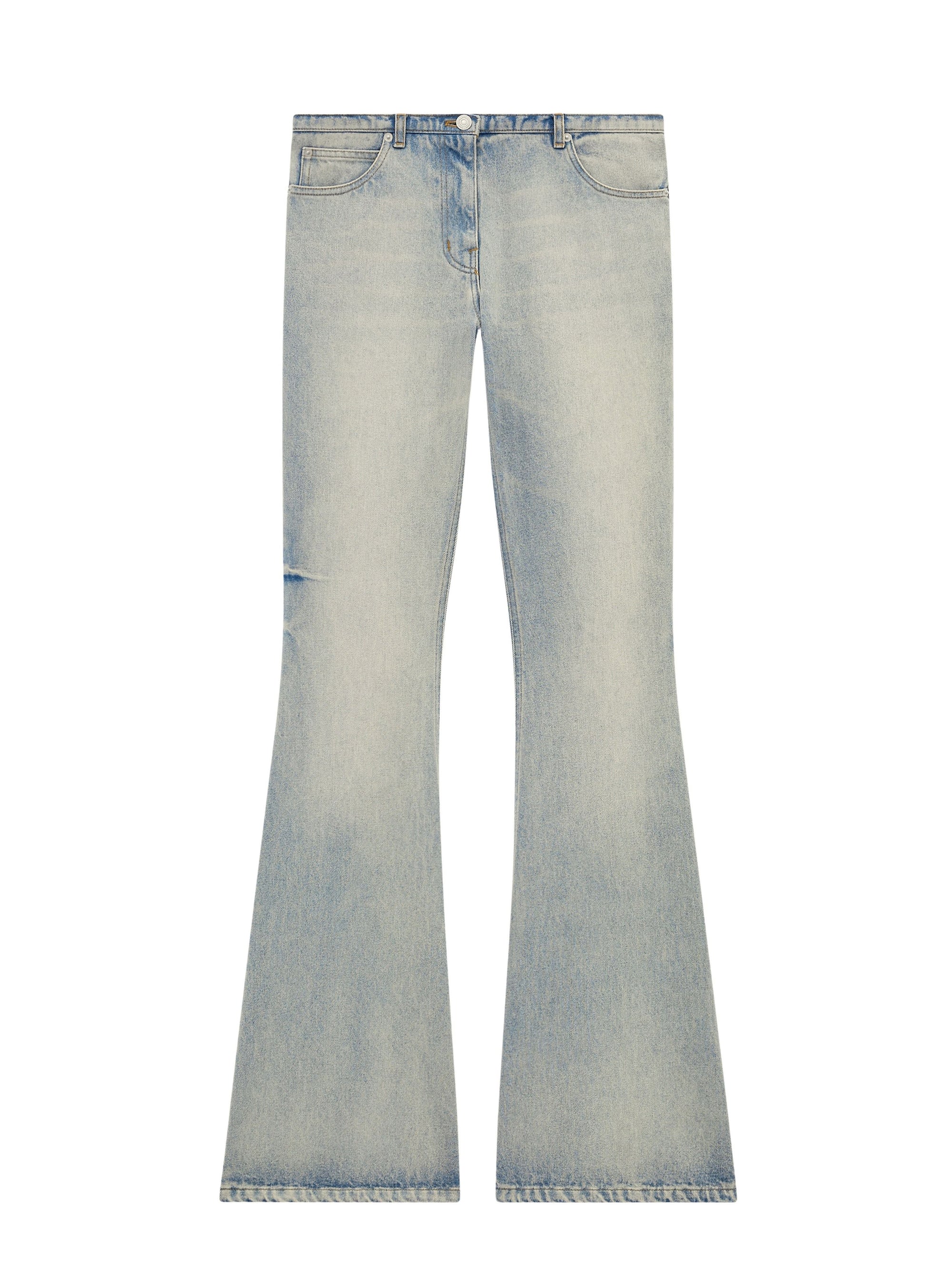 Relax denim bootcut Pant - Light Blue Wash