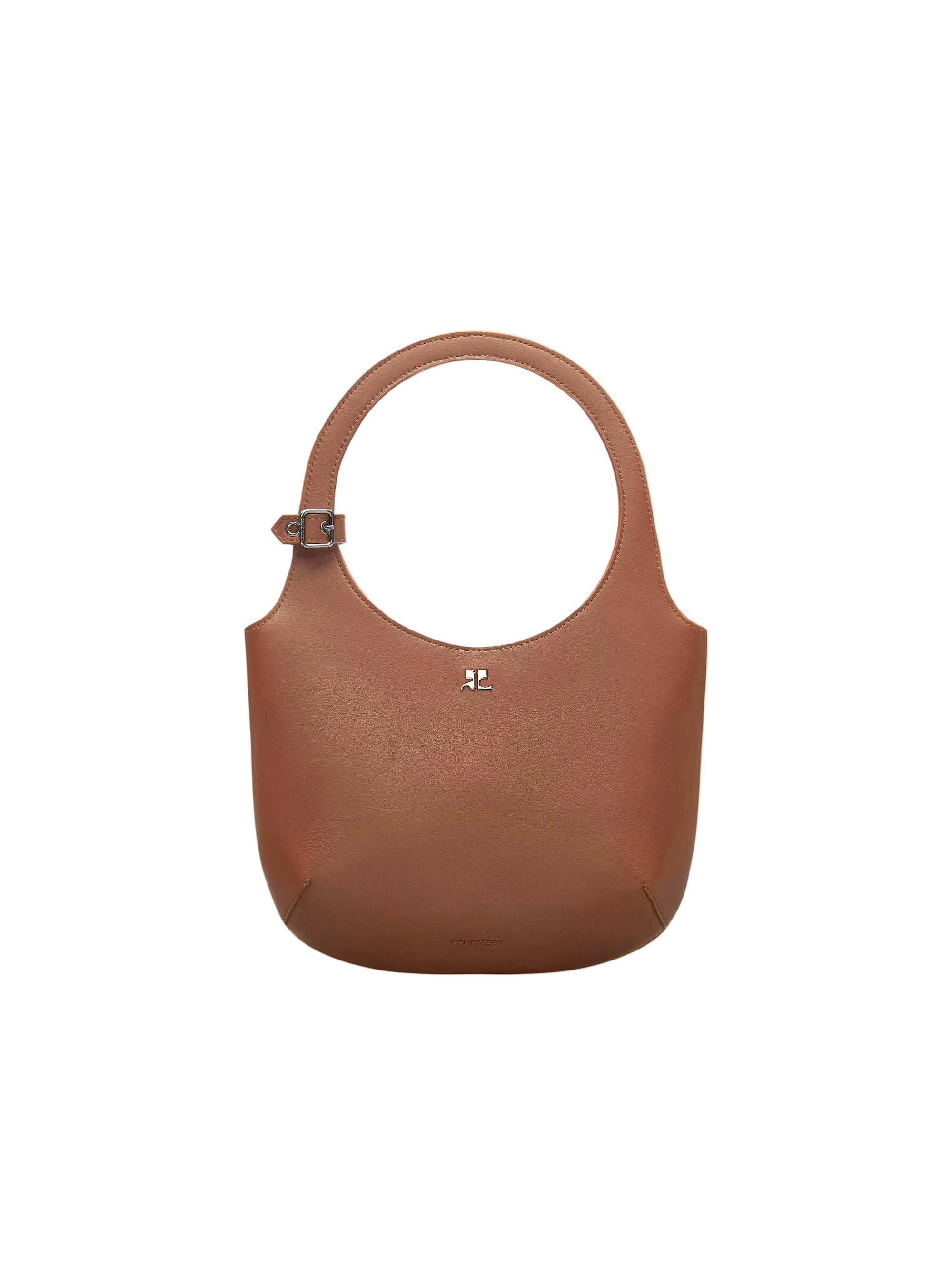Holy grained leather Bag - Toffee