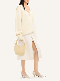 Holy iced leather Bag - Soft Butter