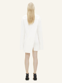 Twist cotton polo Dress - Natural