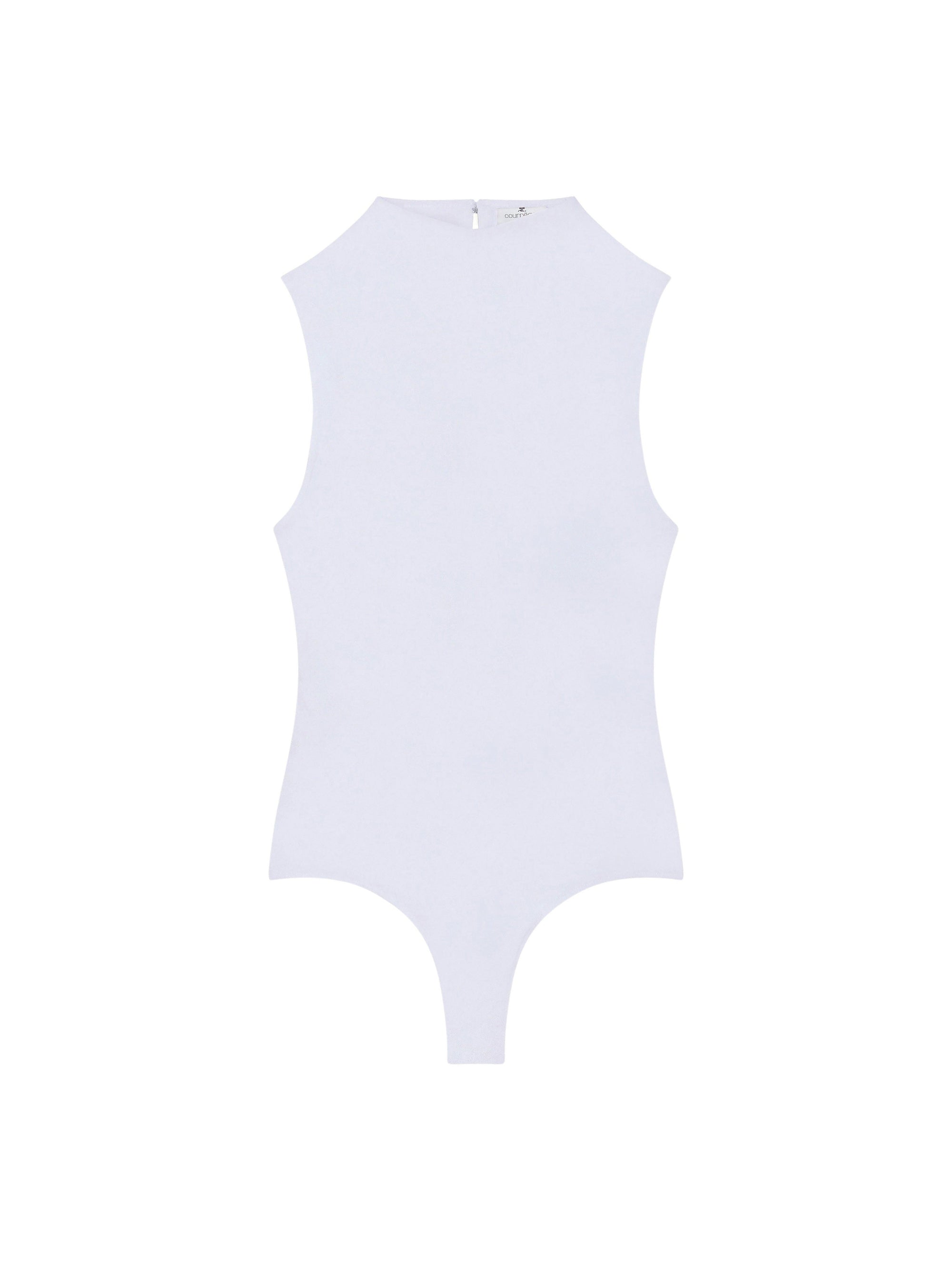 High neck crepe jersey Bodysuit - Ether