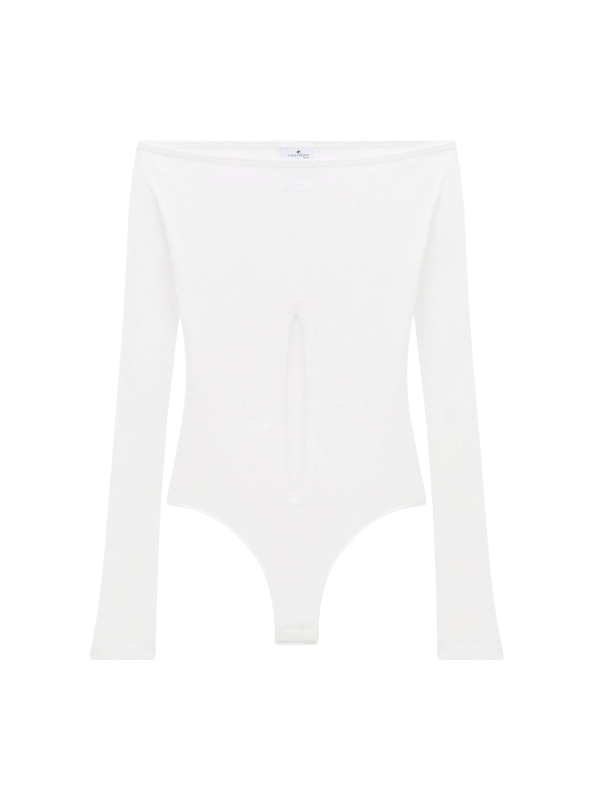 Drop jersey Bodysuit - Heritage White