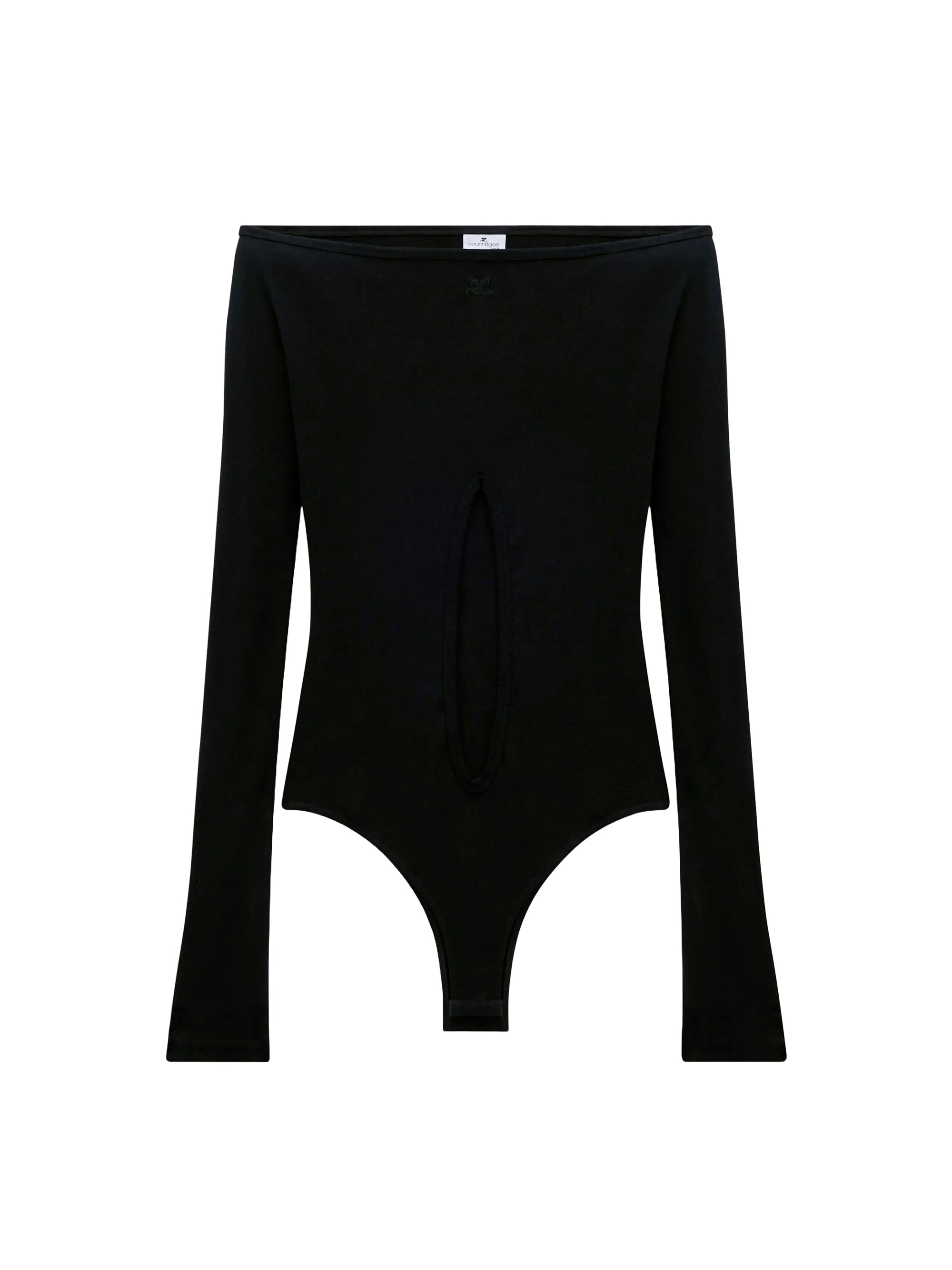 Drop jersey Bodysuit - Black