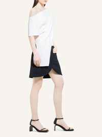 Boat neck cotton Body - Heritage White
