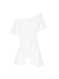 Boat neck cotton Body - Heritage White