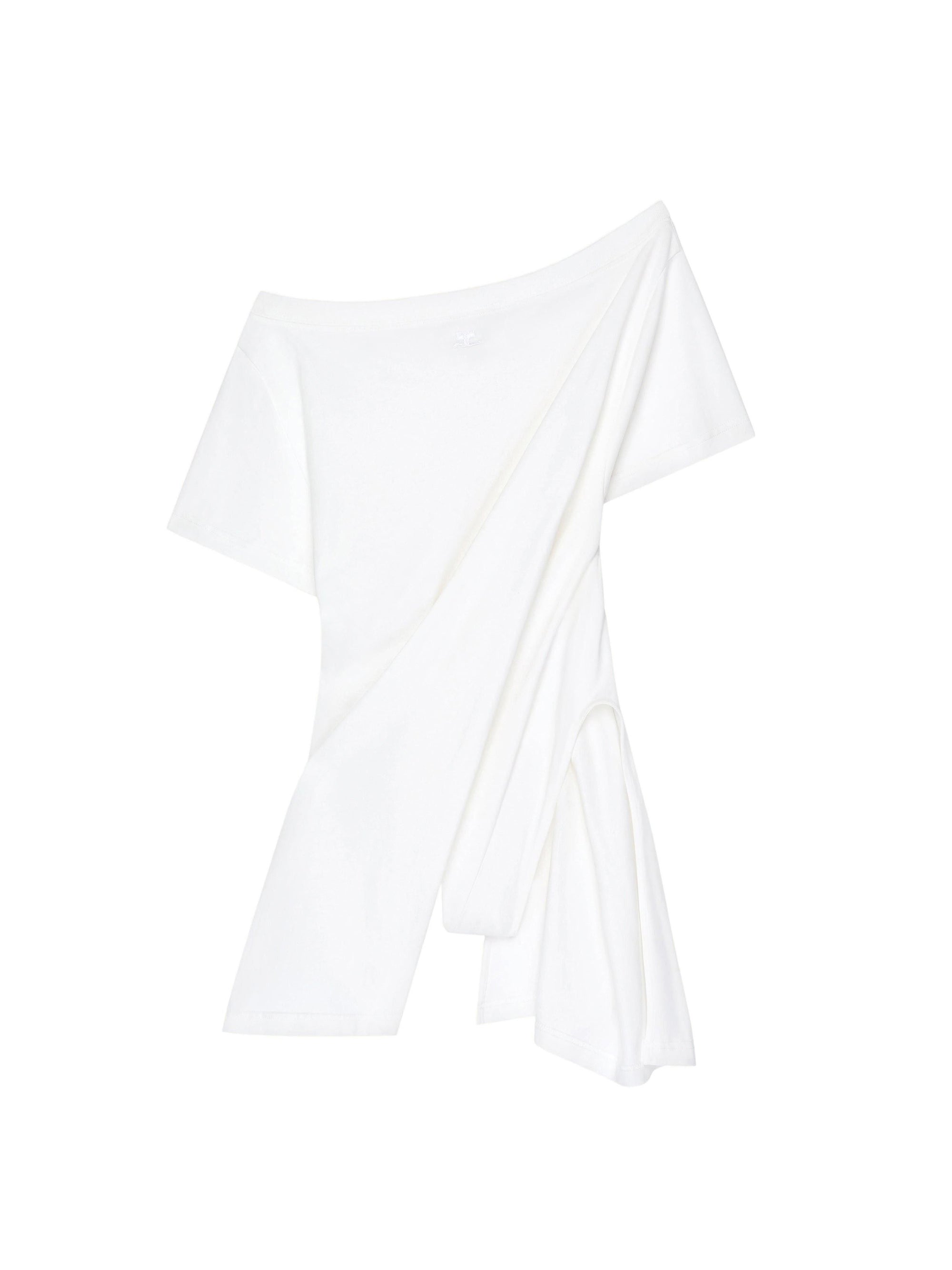 Boat neck cotton Body - Heritage White