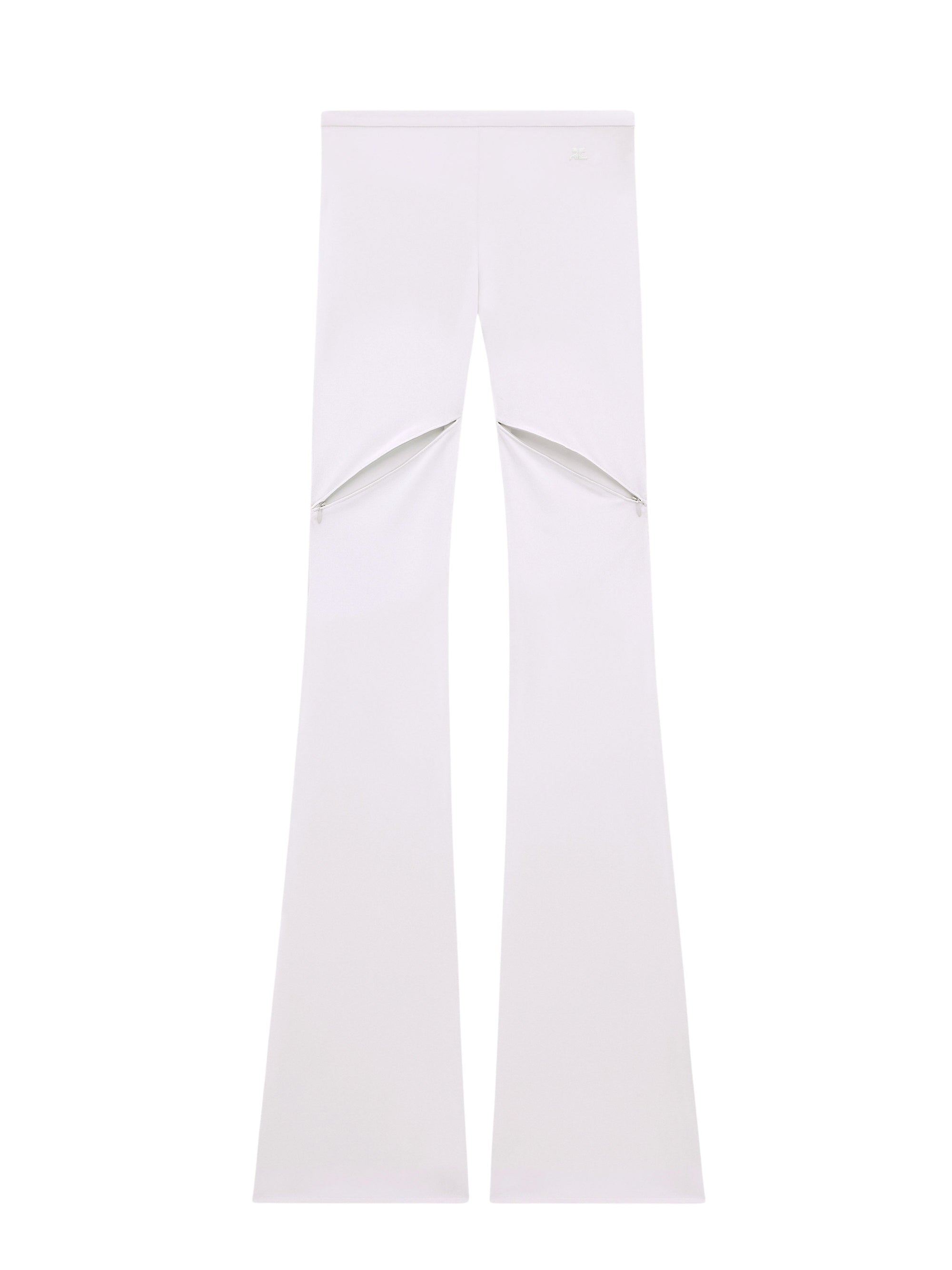 Ellipse zipped crepe jersey bootcut Pant - Purple