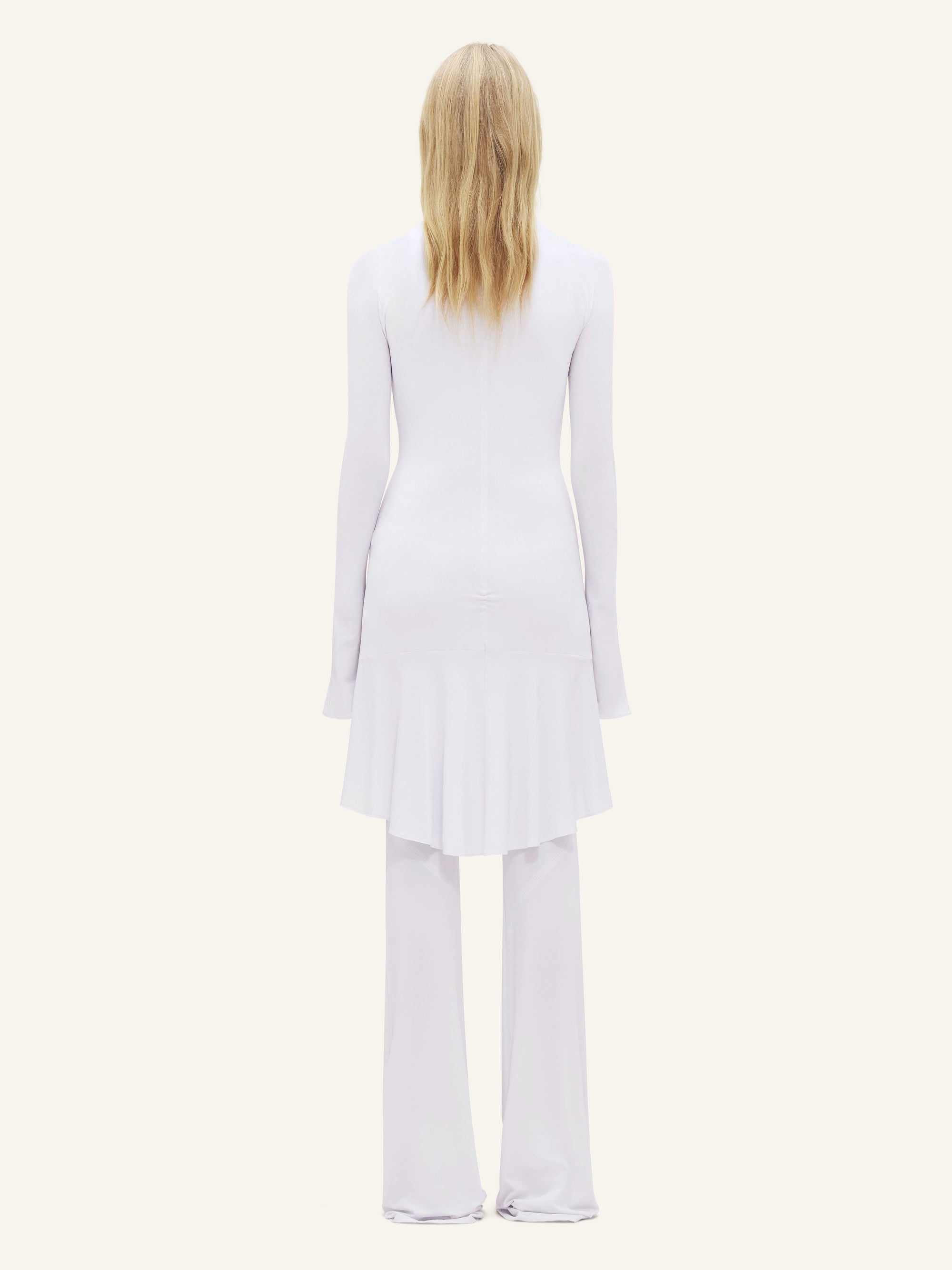 Ellipse zipped crepe jersey bootcut Pant - Purple