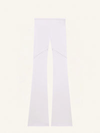 Ellipse zipped crepe jersey bootcut Pant - Purple