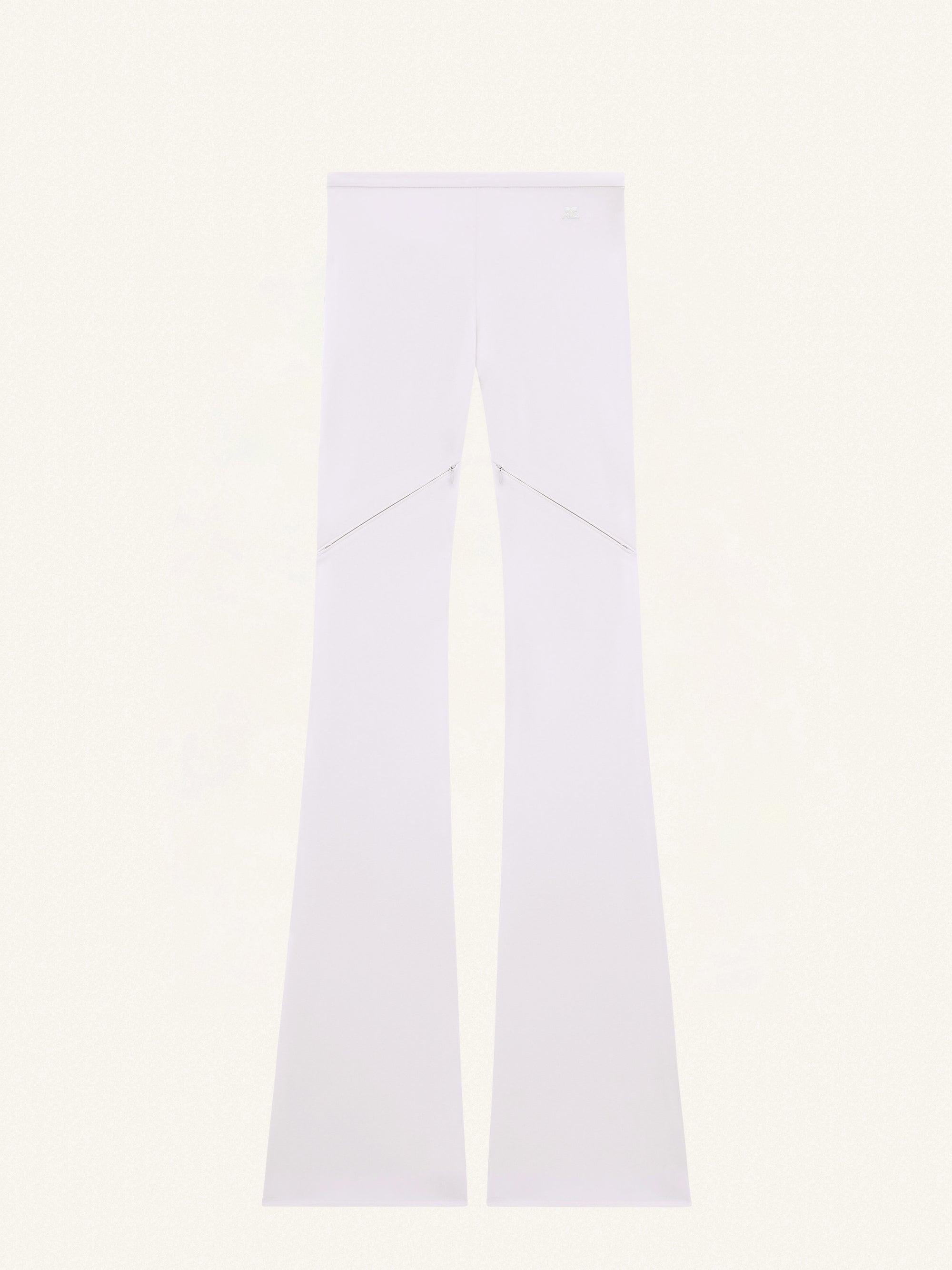 Ellipse zipped crepe jersey bootcut Pant - Purple