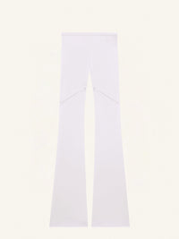 Ellipse zipped crepe jersey bootcut Pant - Mist
